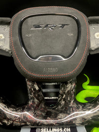 Jeep Sport Steering Wheel Forged Carbon Color Splitter