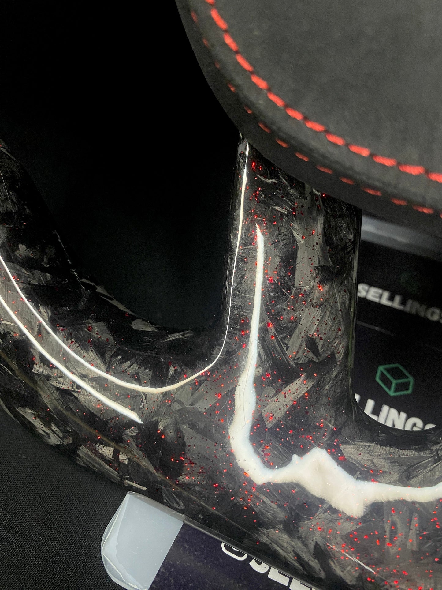 Jeep Sport Steering Wheel Forged Carbon Color Splitter