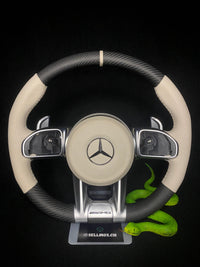 Mercedes AMG Sports Steering Wheel Matte
