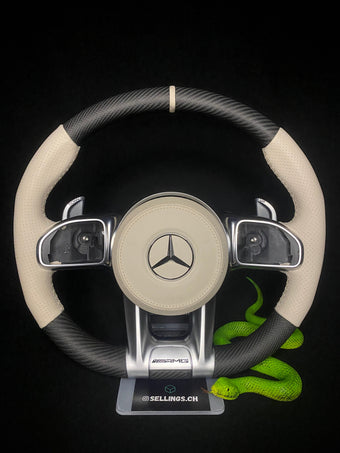 compare product Mercedes AMG Sports Steering Wheel Matte