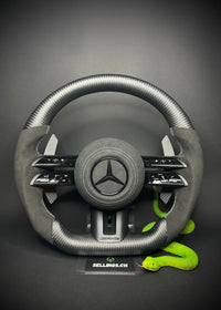 Mercedes AMG Sport Steering Wheel Carbon Matte (Upgrade to Facelift)