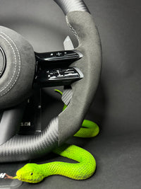 Mercedes AMG Sport Steering Wheel Carbon Matte (Upgrade to Facelift)