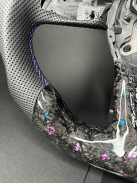 Audi Sport Steering Wheel Forged Carbon Color Splitter