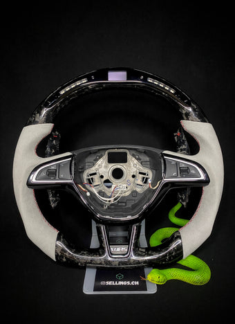 compare product Skoda Sport Steering Wheel Forged Carbon (LED)