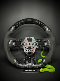 Ford Mustang Sports Steering Wheel Forged Carbon (LED)