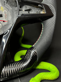 Alfa Romeo Carbon Sports Steering Wheel (LED)