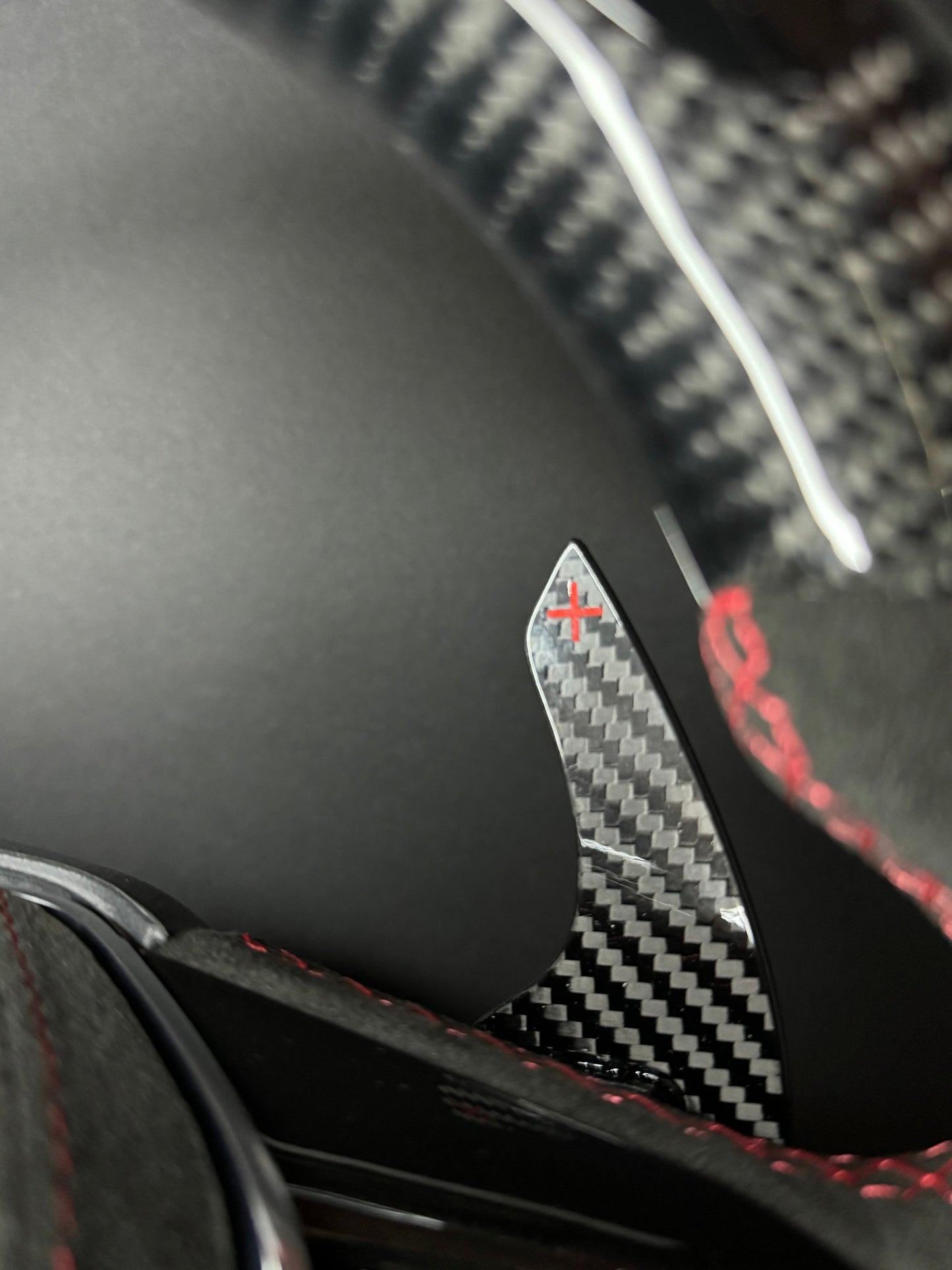 Audi Sport Steering Wheel Carbon (LED)