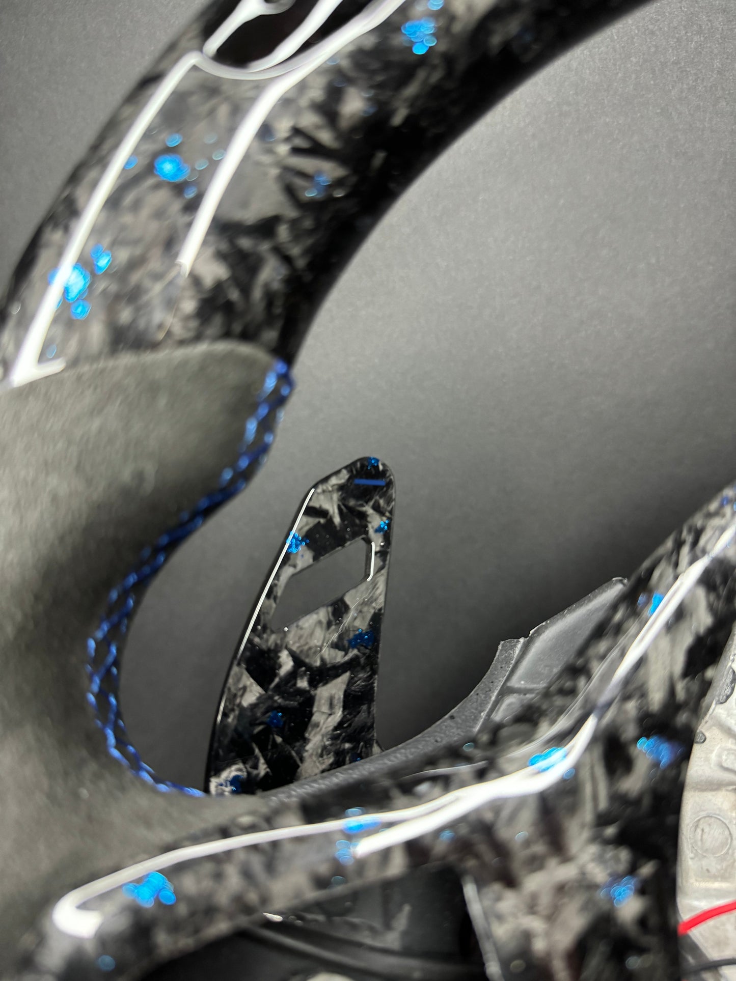 BMW Sport Steering Wheel Forged Carbon Color Flakes (LED) G-Series