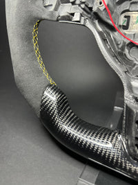 VW Golf 6 Carbon Sports Steering Wheel (LED)