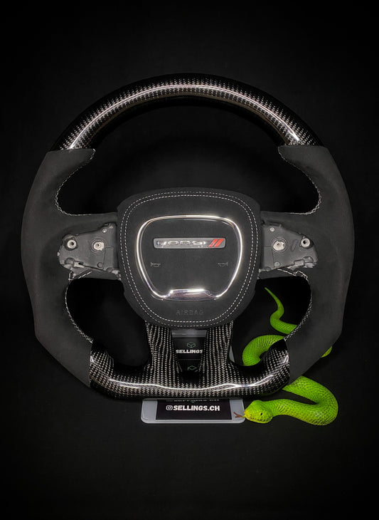 Dodge Carbon Sports Steering Wheel