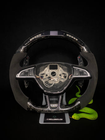 compare product Skoda Sport Steering Wheel Forged Carbon (LED)
