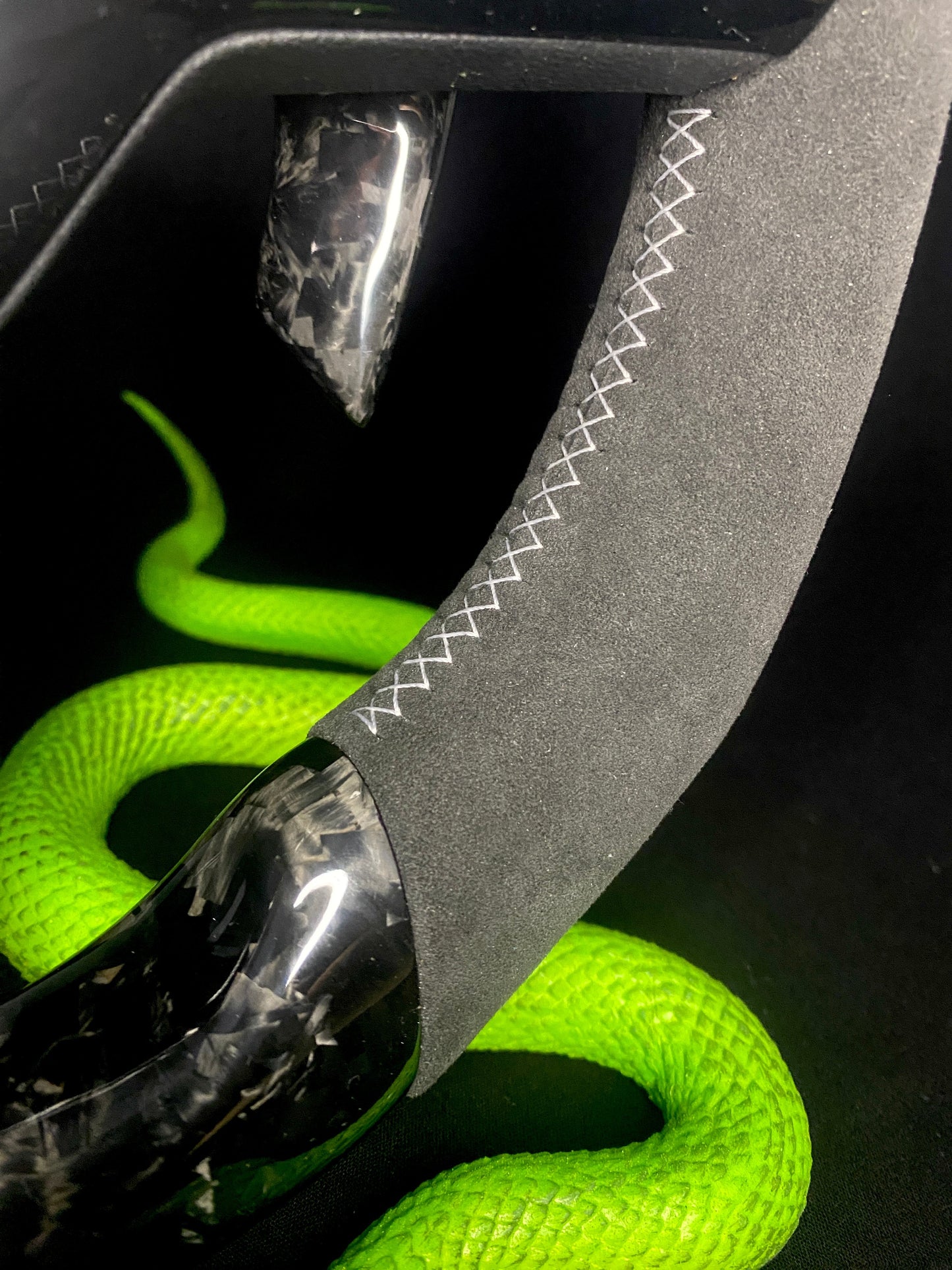 Skoda Sport Steering Wheel Forged Carbon (LED)