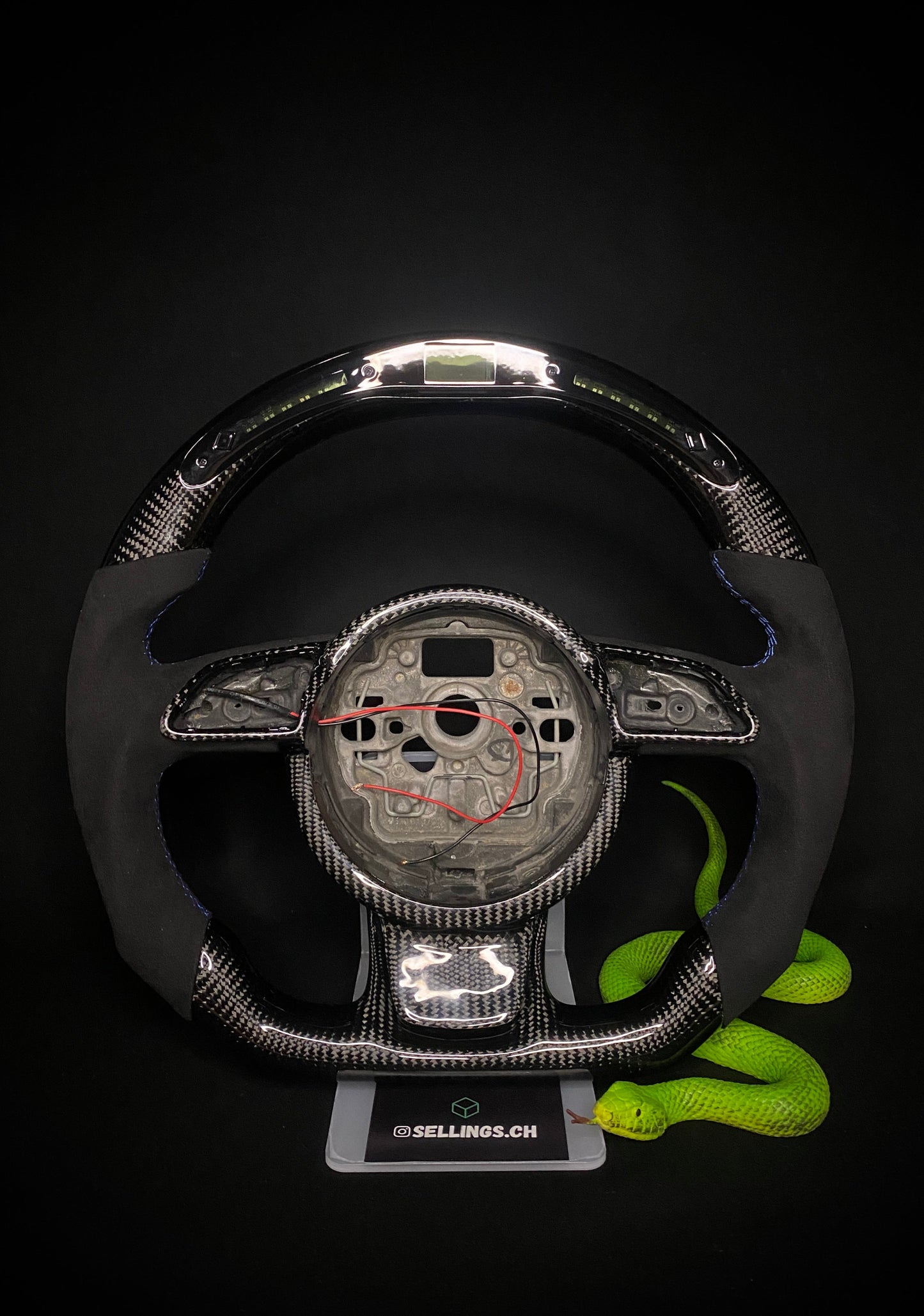 Audi Sport Steering Wheel Carbon (LED)