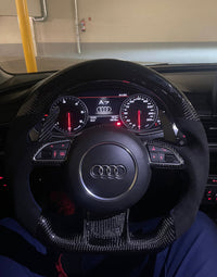 Audi Sport Steering Wheel Carbon (LED)