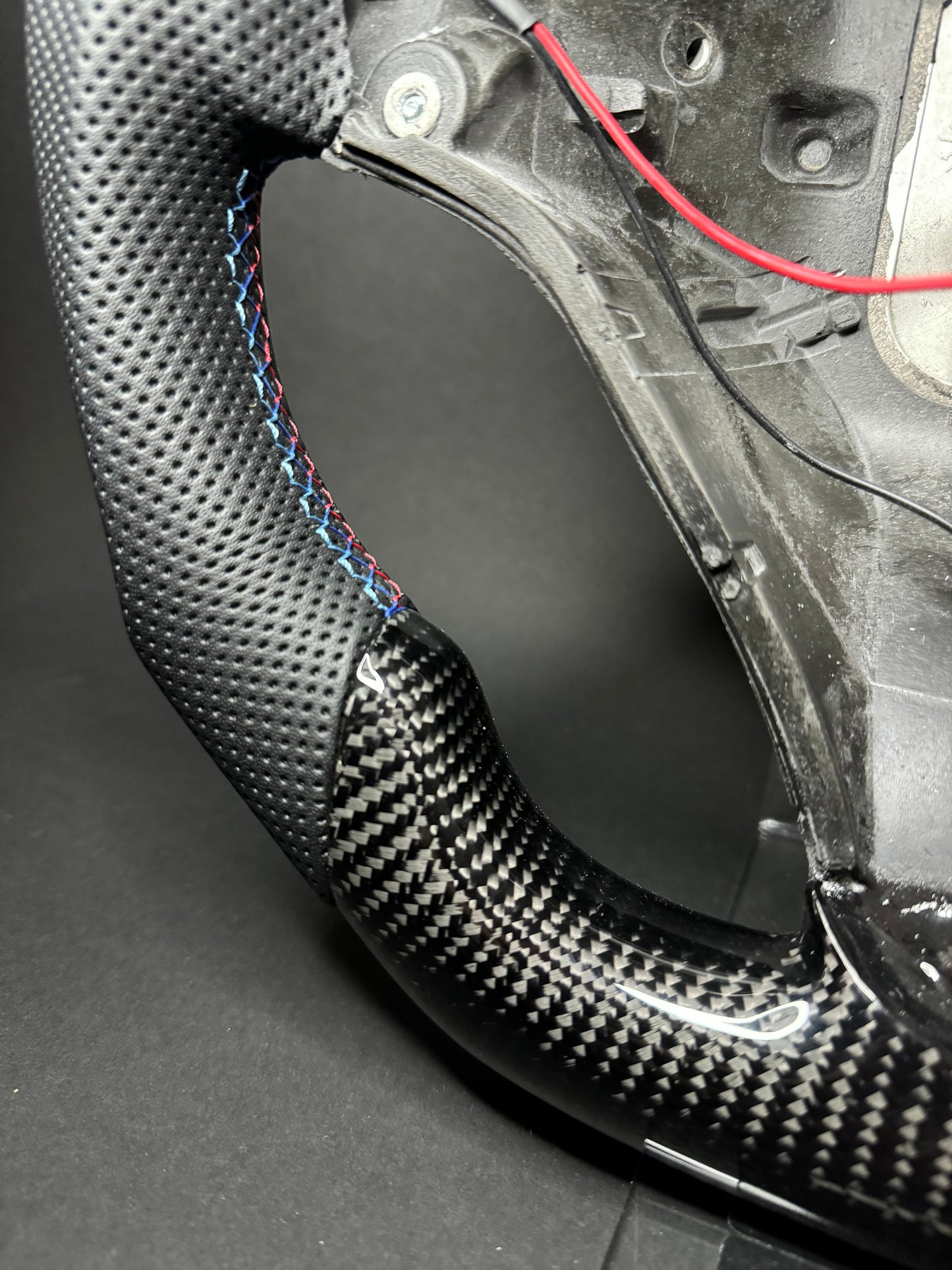 BMW Sport Steering Wheel Carbon (LED) E-Series