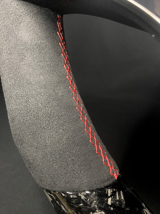 Alfa Romeo Sports Steering Wheel Forged Carbon
