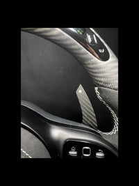 Mercedes AMG Sport Steering Wheel Carbon Matt LED (Upgrade to Facelift)