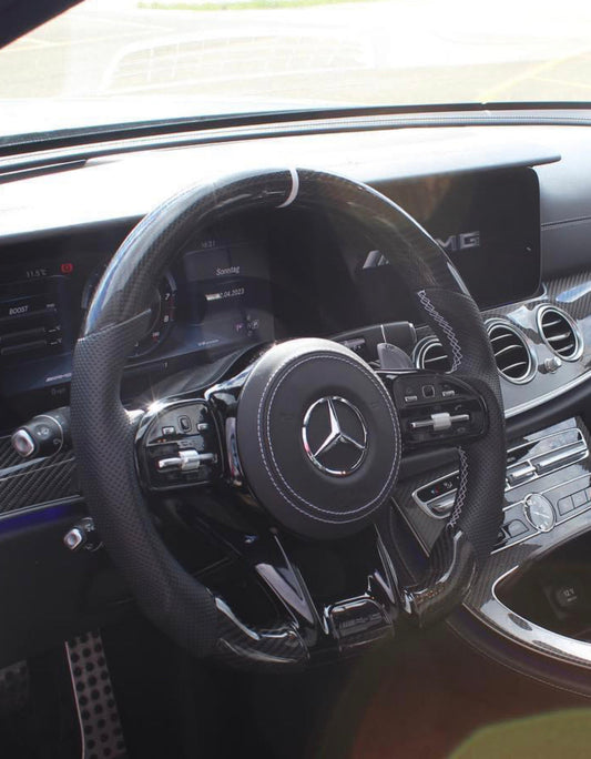 Mercedes AMG Carbon Sports Steering Wheel