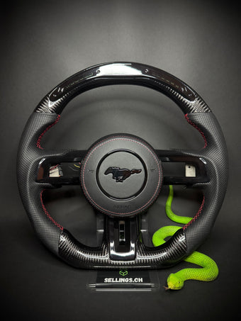 compare product Ford Mustang Carbon Sport Steering Wheel (LED)