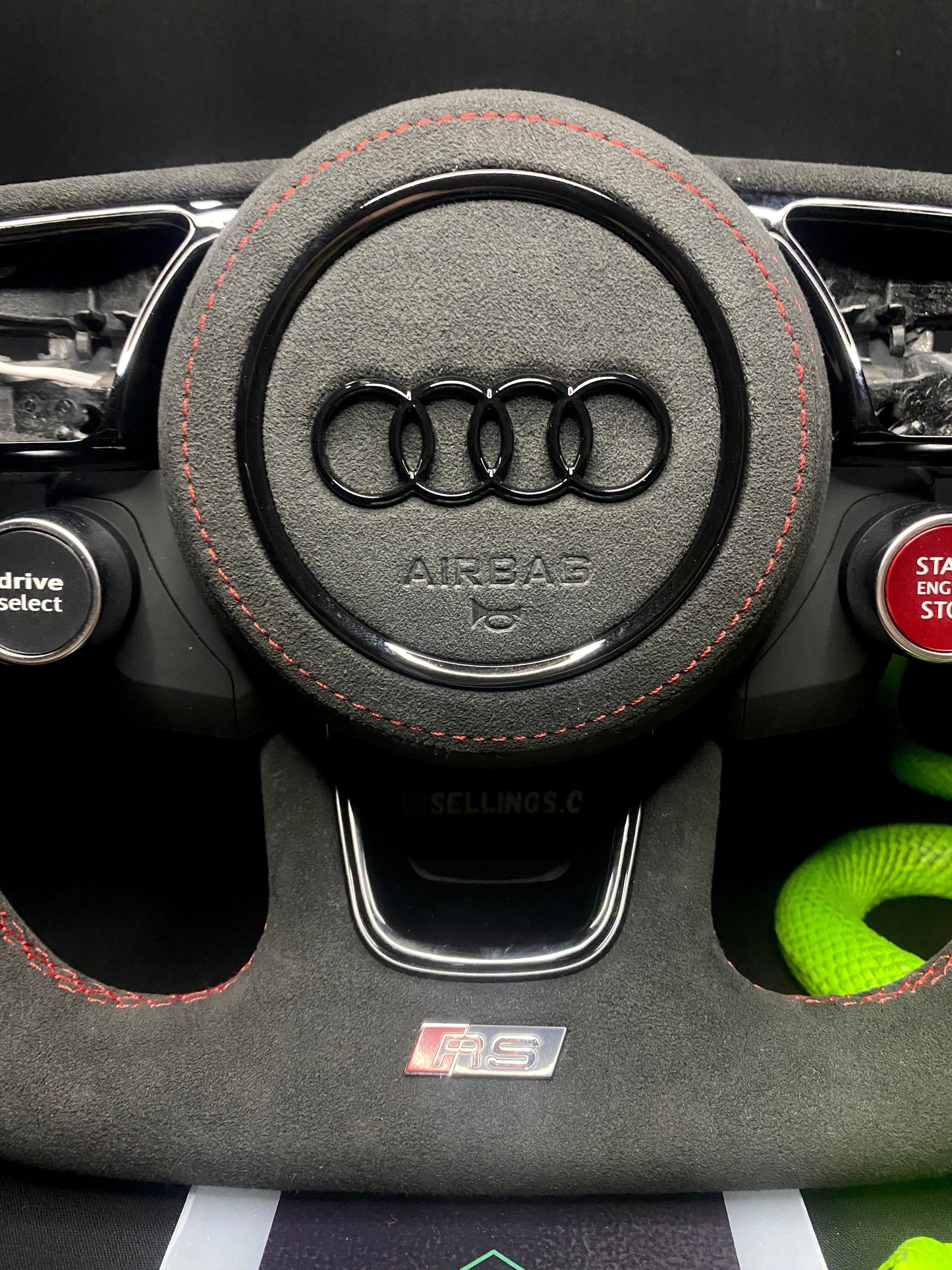 Audi Sport Steering Wheel Alcantara (LED)