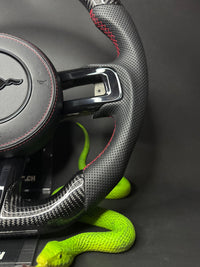 Ford Mustang Carbon Sport Steering Wheel (LED)