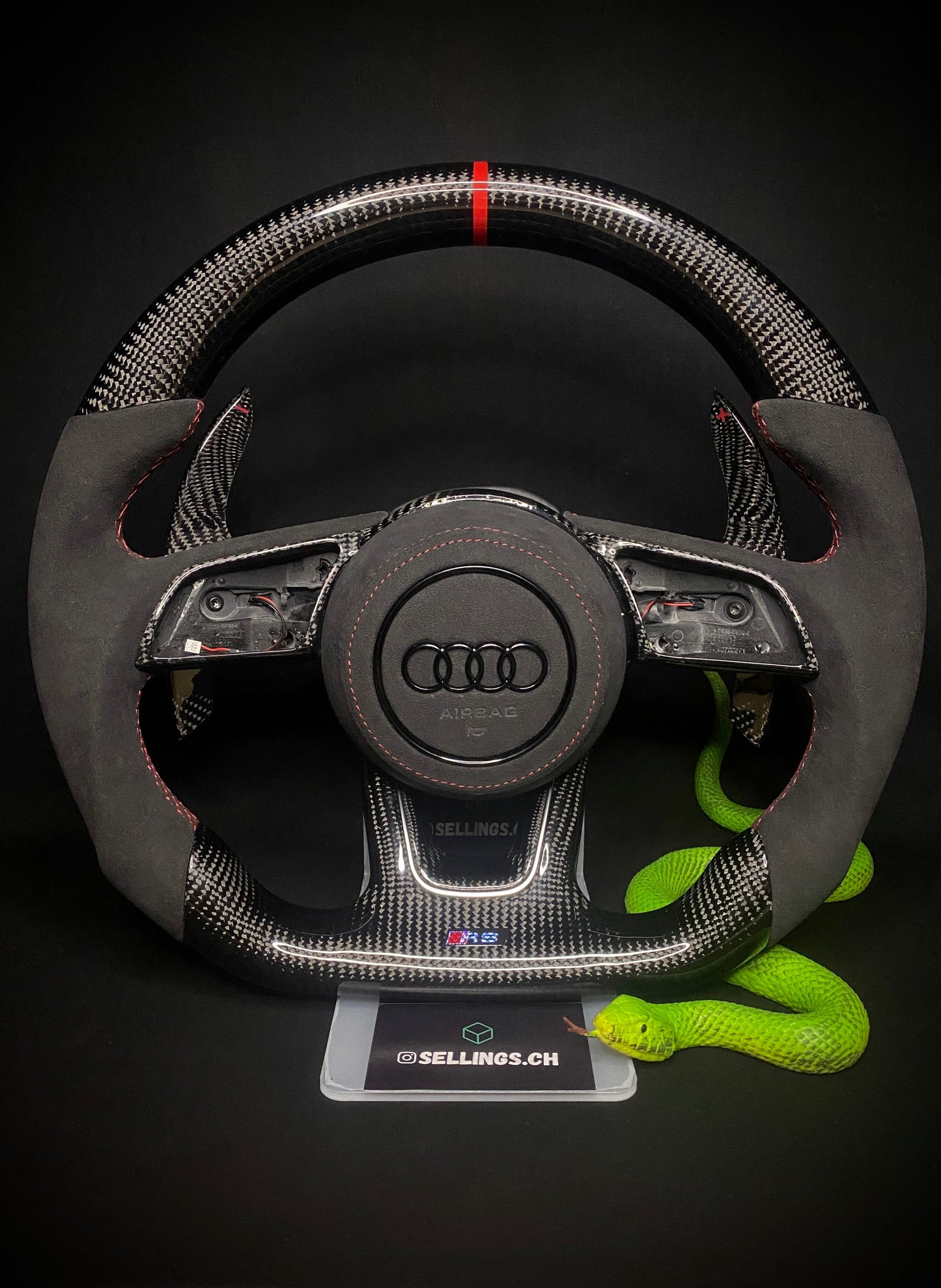 Audi Carbon Sport Steering Wheel