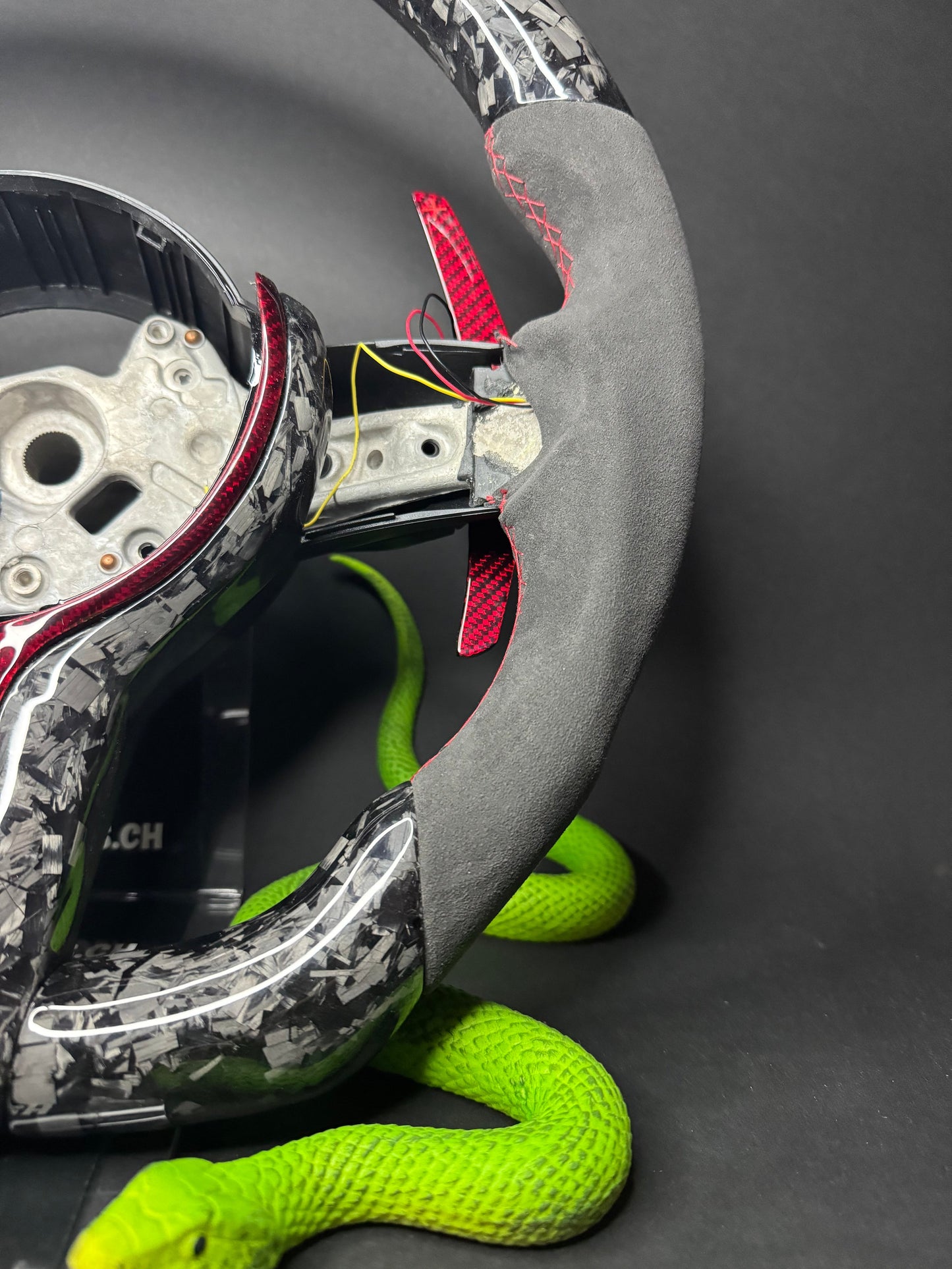 BMW Sports Steering Wheel Forged Carbon (LED) F-Series