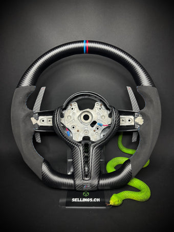 compare product BMW Sport Steering Wheel Carbon Matte F-Series