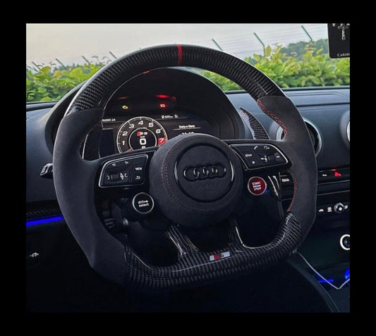 Audi Carbon Sport Steering Wheel