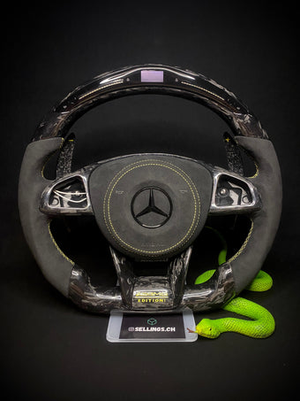 compare product Mercedes AMG Sport Steering Wheel Forged Carbon (LED)