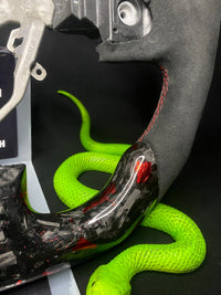 Subaru Sport Steering Wheel Forged Carbon Color Splitter (LED)
