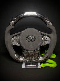 Toyota Supra Sports Steering Wheel Forged Carbon (LED)