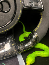 Audi Sport Steering Wheel Forged Carbon Color Splinter (LED)