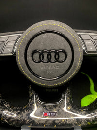 Audi Sport Steering Wheel Forged Carbon Color Splinter (LED)