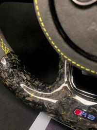 Audi Sport Steering Wheel Forged Carbon Color Splinter (LED)