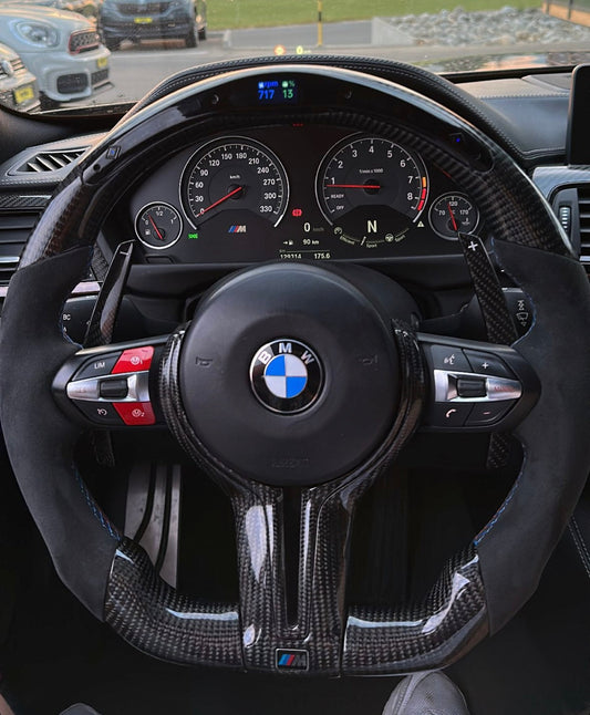 BMW Carbon Sport Steering Wheel (LED) F-Series