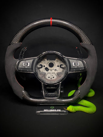 compare product VW Golf 7/7.5 Carbon Sports Steering Wheel