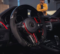 BMW Sports Steering Wheel Forged Carbon (LED) F-Series