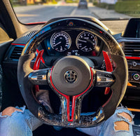 BMW Sports Steering Wheel Forged Carbon (LED) F-Series