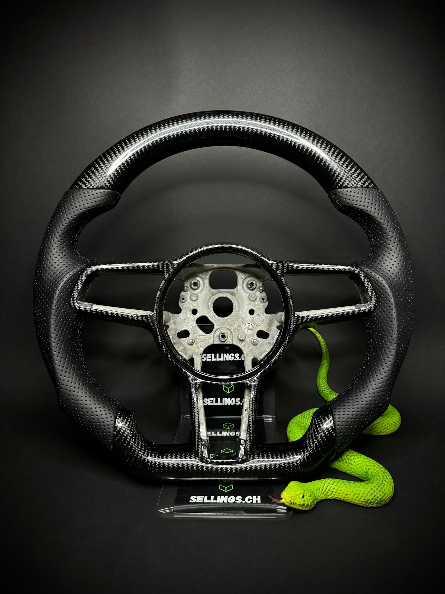 Porsche carbon sport steering wheel