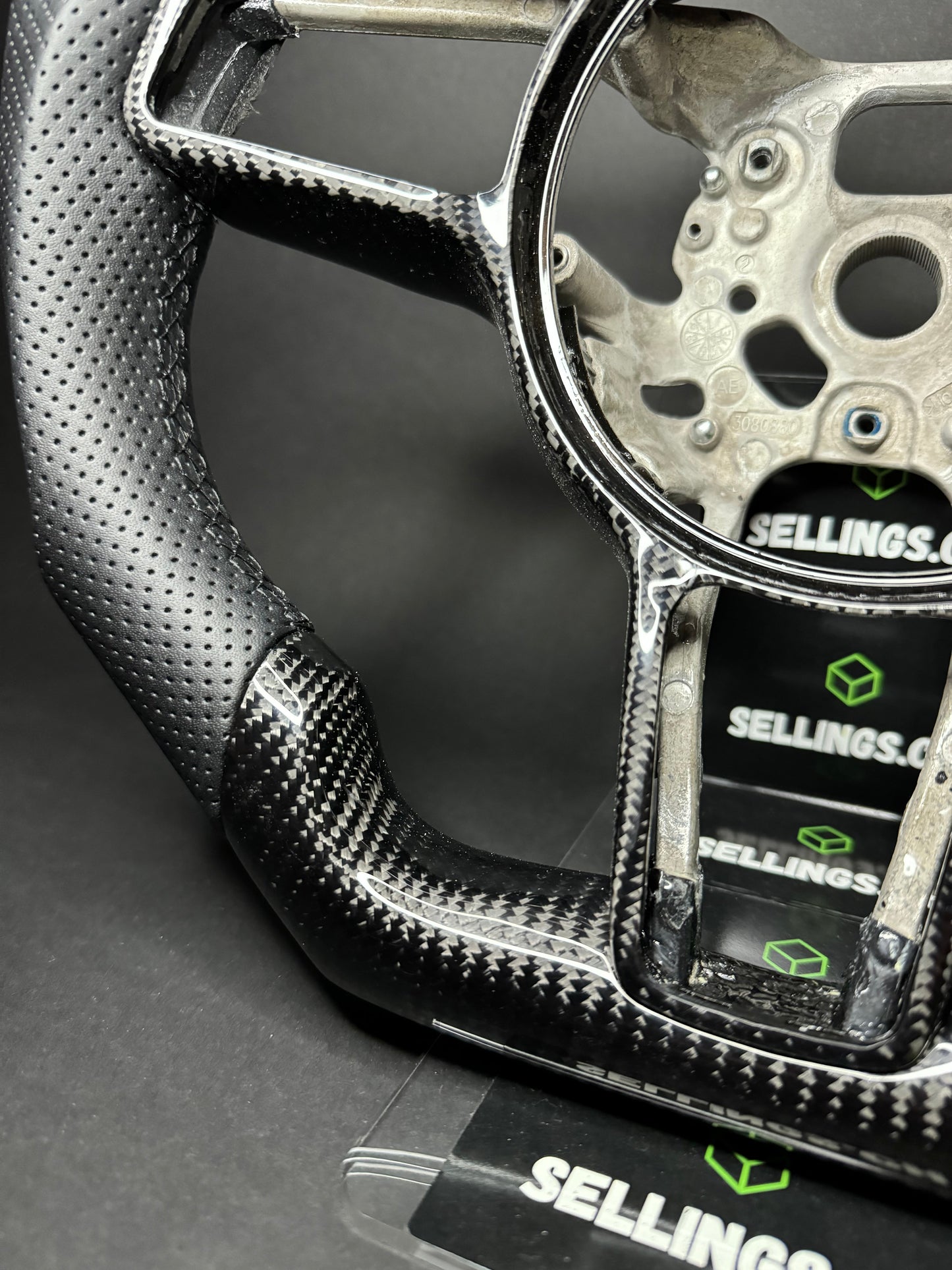 Porsche carbon sport steering wheel