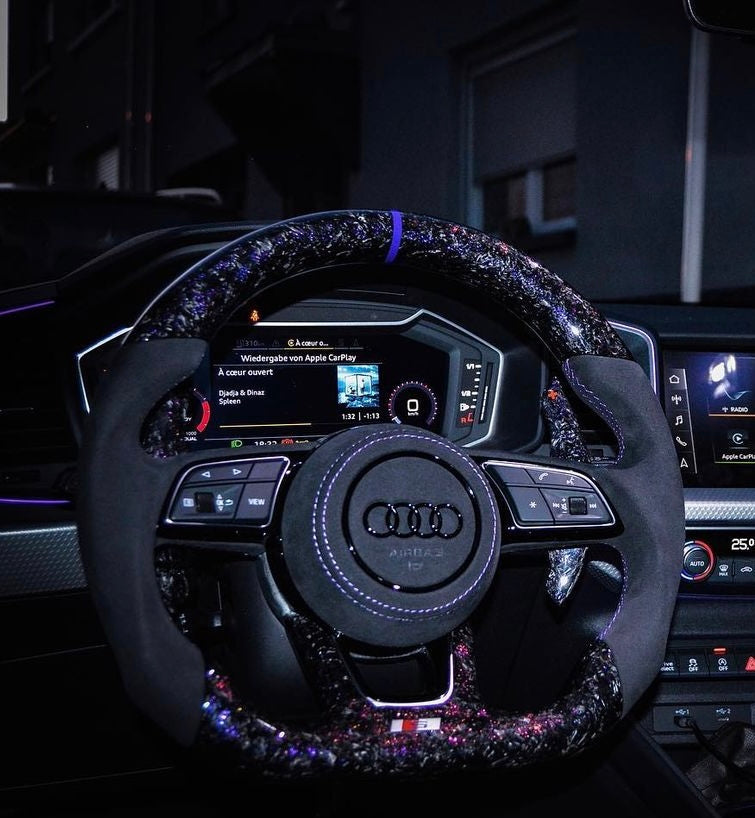 Audi Sport Steering Wheel Forged Carbon SPACE