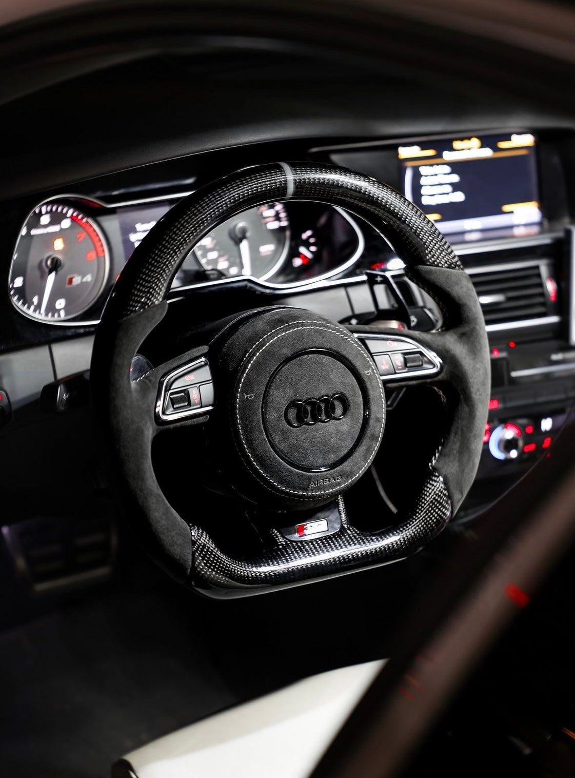 Audi Carbon Sport Steering Wheel