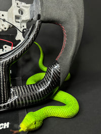 Toyota GT86 Carbon Sports Steering Wheel (LED)