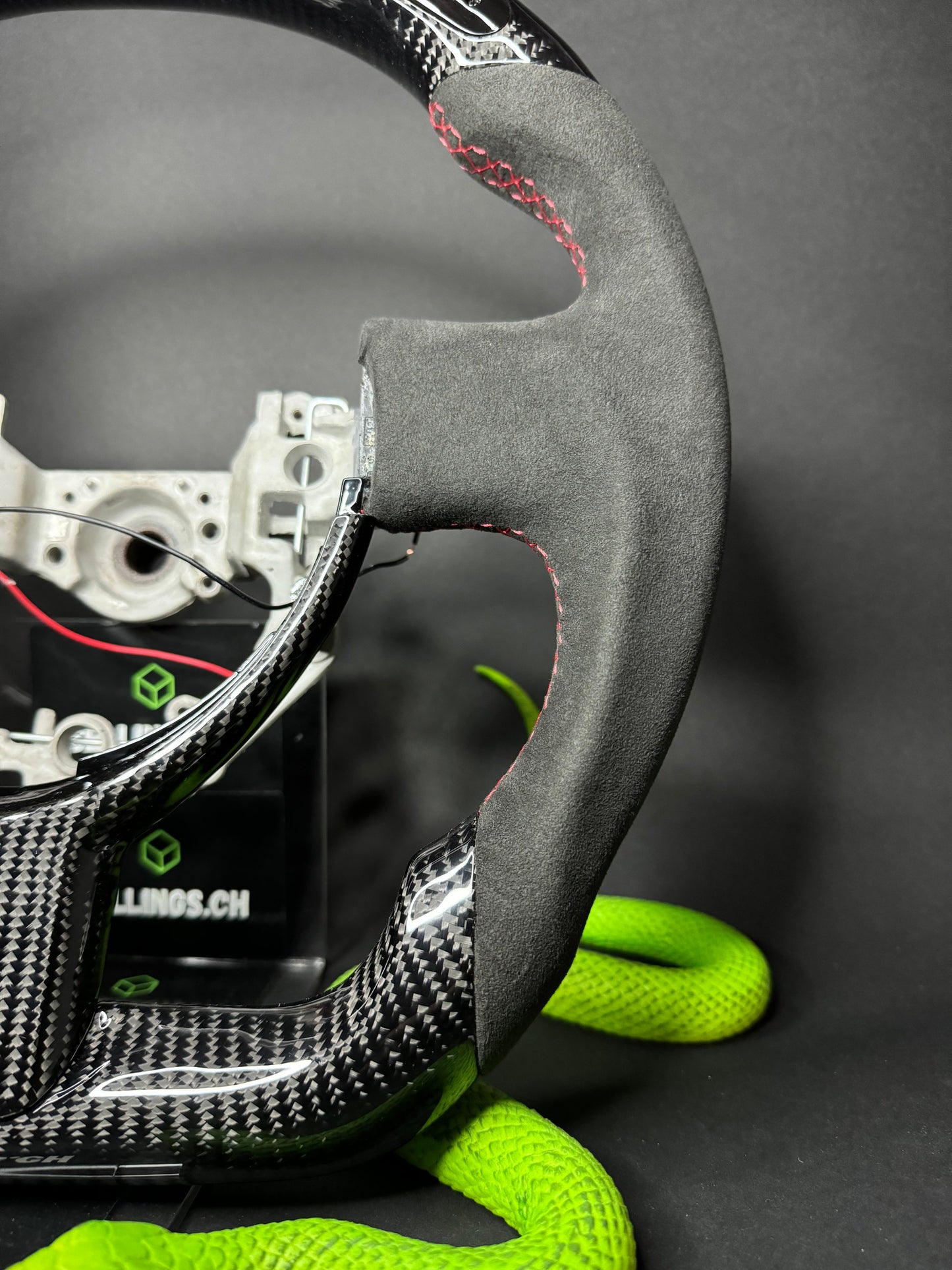 Toyota GT86 Carbon Sports Steering Wheel (LED)
