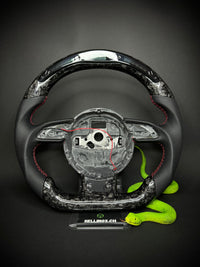 Audi Sport Steering Wheel Forged Carbon (LED)