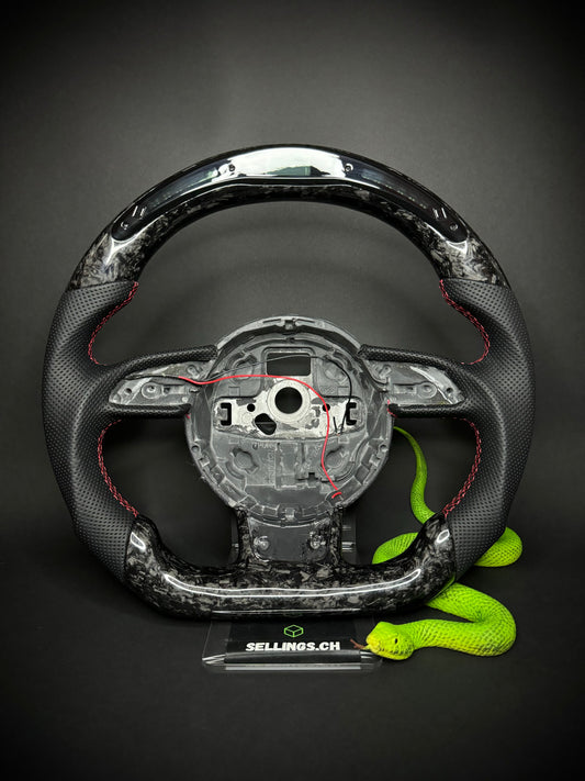 Audi Sport Steering Wheel Forged Carbon (LED)