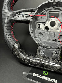 Audi Sport Steering Wheel Forged Carbon (LED)