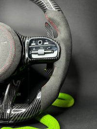 Mercedes AMG Carbon LED Sports Steering Wheel (Upgrade to Facelift)