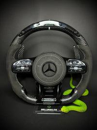 Mercedes AMG Sport Steering Wheel Carbon (LED)
